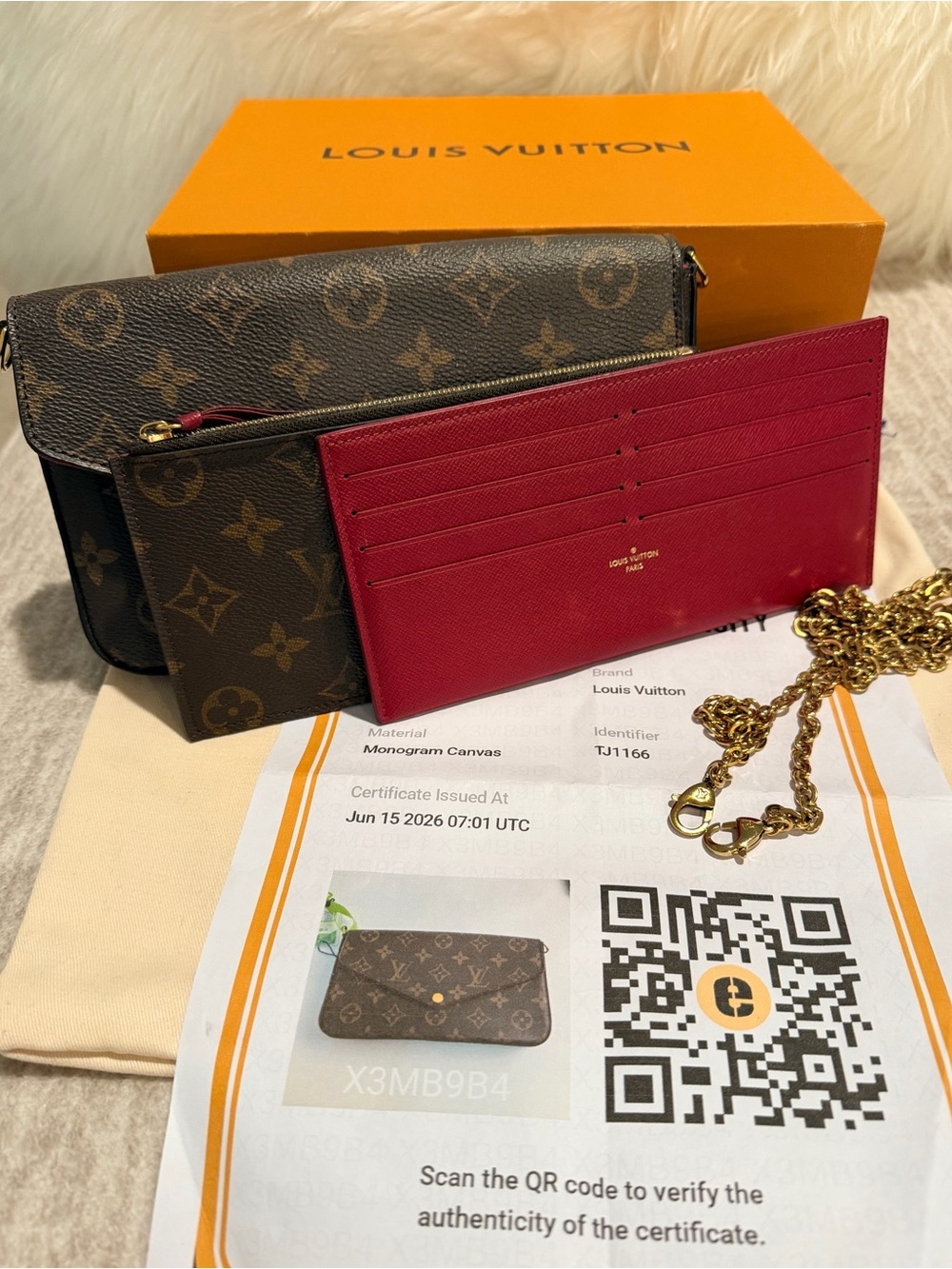 Louis Vuitton Monogram Pochette Félicie